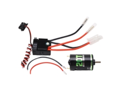 Kit De Motor Esc Con Escobillas 540 60a Con Alto Torque, Antiinterferencias Y Bajo Nivel De Ruido Para Crawler Diy De 20t