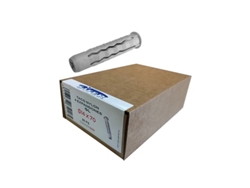 Tapón expansión nylon Sifer Sx 4 14x70 caja 25 unidades Scoa