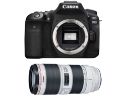 Kit Cámara CANON EOS 90D + EF 70-200mm f/2.8L IS III USM (APS-C)