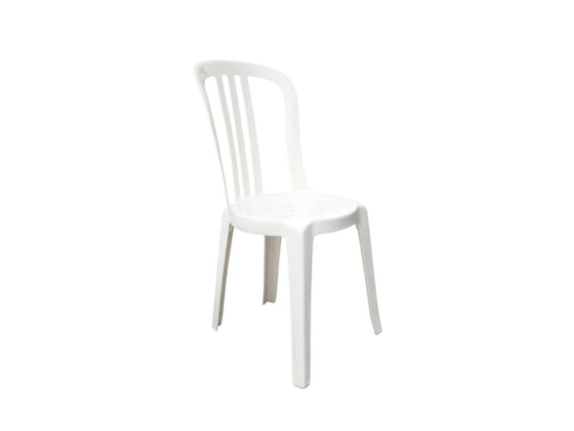 Silla Resina Bistro Blanca 8070