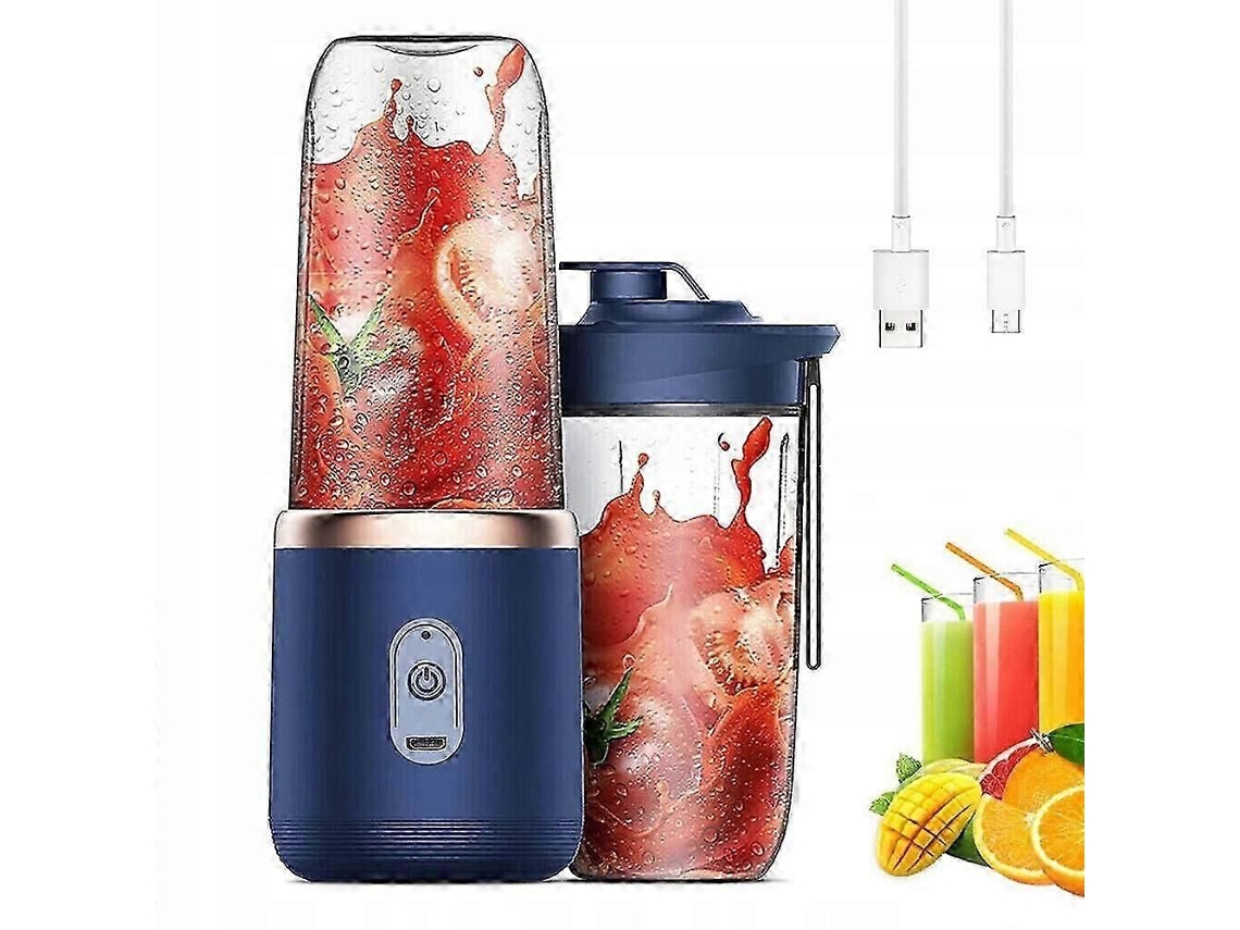 Vaso batidor con exprimidor USB y posibilidad de usarlo como recipiente para zumo de 400 ml. TAISHENGDA