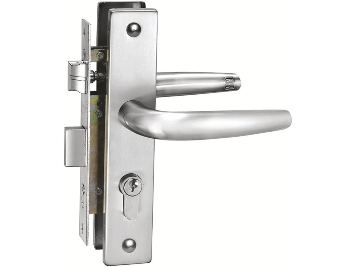 Cerradura De Puerta De Acero Inoxidable, Cerradura Interior, Cerradura De Panel Moderna Y