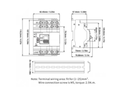 2026dz - Interruptor automático de transferencia de potencia dual 4p 63a para generador de emergencia residencial de 110v