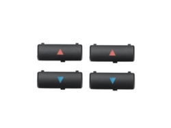 4 Piezas De Cubiertas Para Botones Del Panel De Control De Temperatura Del Aire Acondicionado Del Coche Para X5 E39 E53 525i 530i 540i M5