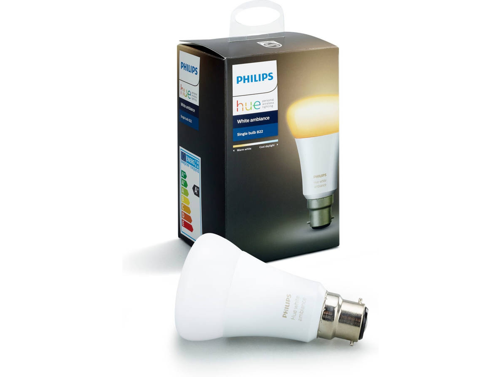 Bombilla inteligente PHILIPS BY SIGNIFY B22 blanco