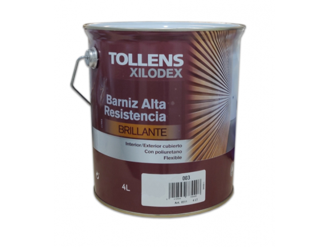 Barniz Alta Resistencia Brillante Interior 4 Lt (Teca De Java 503)