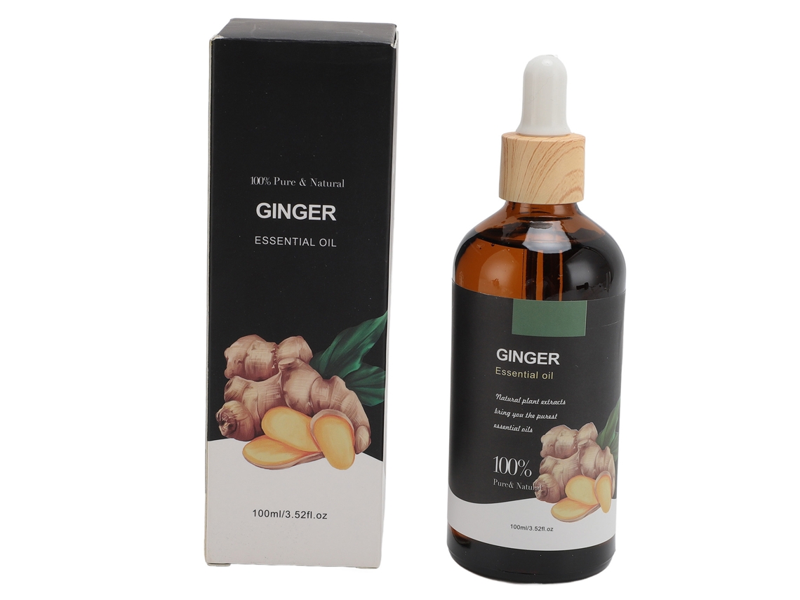 Aceite Multifuncional De Jengibre Para Masaje Y Aromaterapia, 100 Ml.