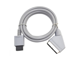 Cable De Cable Av Rgb Scart Video Tv Para El Videojuego Wii Wii-u