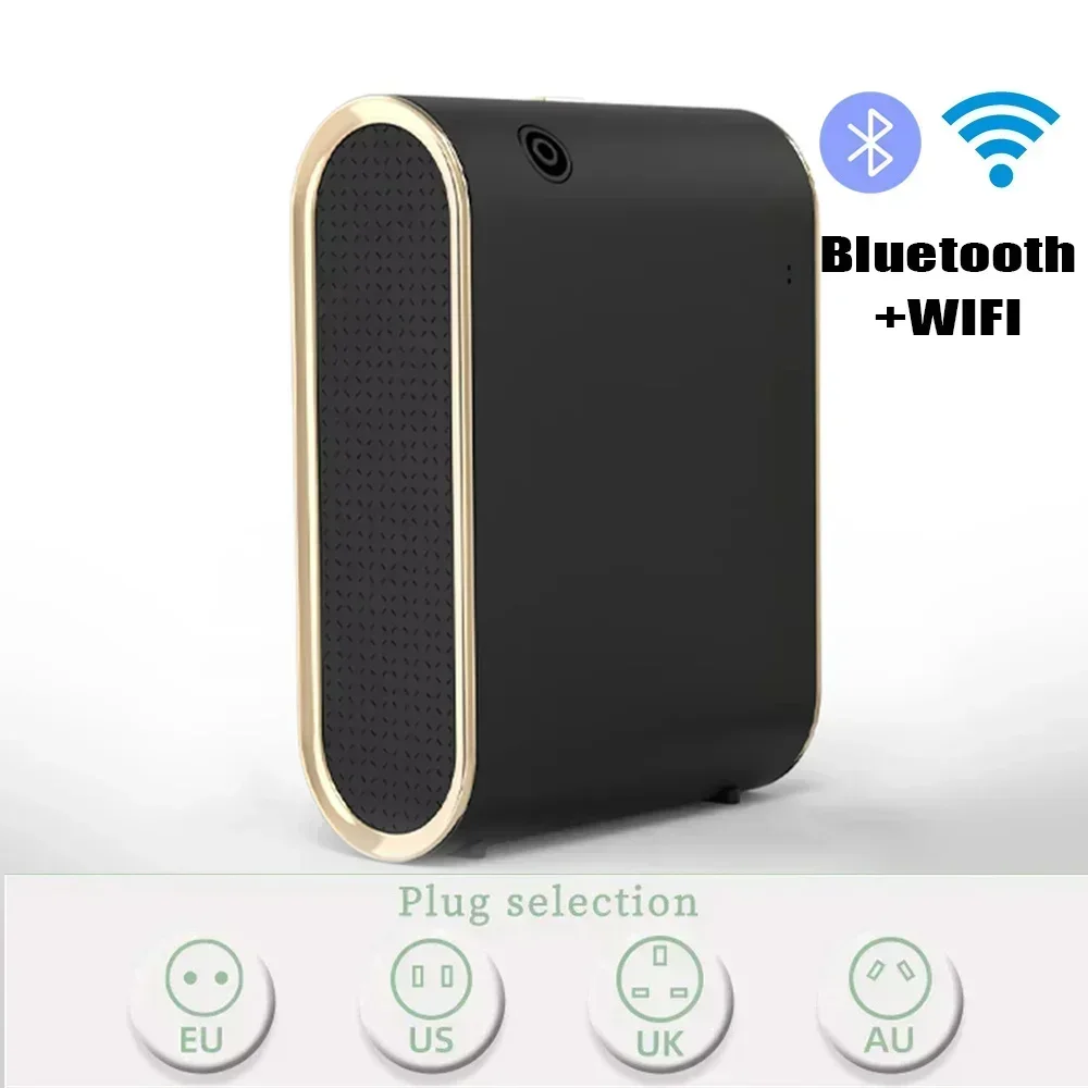 Difusor De Aroma Inteligente Sin Agua (bluetooth Wifi Negro) Difusor De Fragancia Inteligente