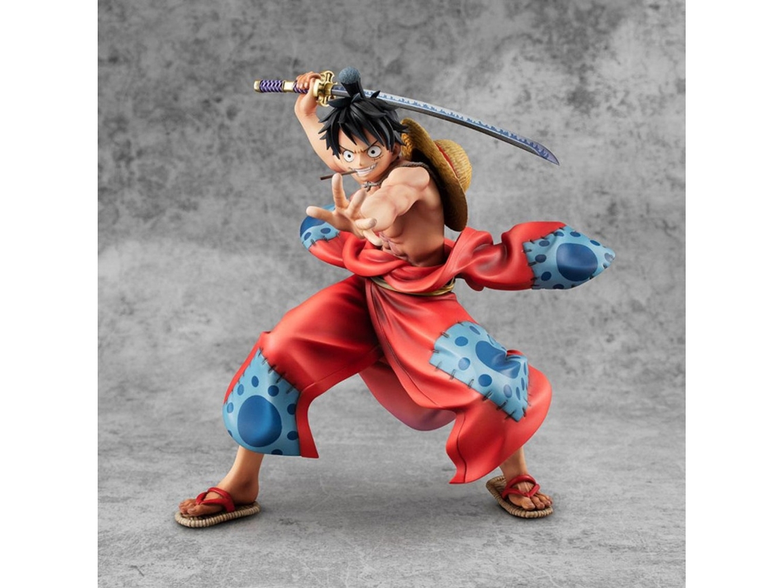 Estatua pop de One Piece de Megahouse, figura de Luffy Taro de Warriors Alliance