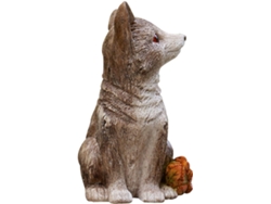 Figura De Zorro De Resina Maciza Para Decoración De Interiores Y Exteriores, 1