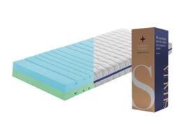 Colchón 120x190 Belice Foam Altura 20 cm | 2 firmezas en 1 | Durezas H2 y H3 | Articulado