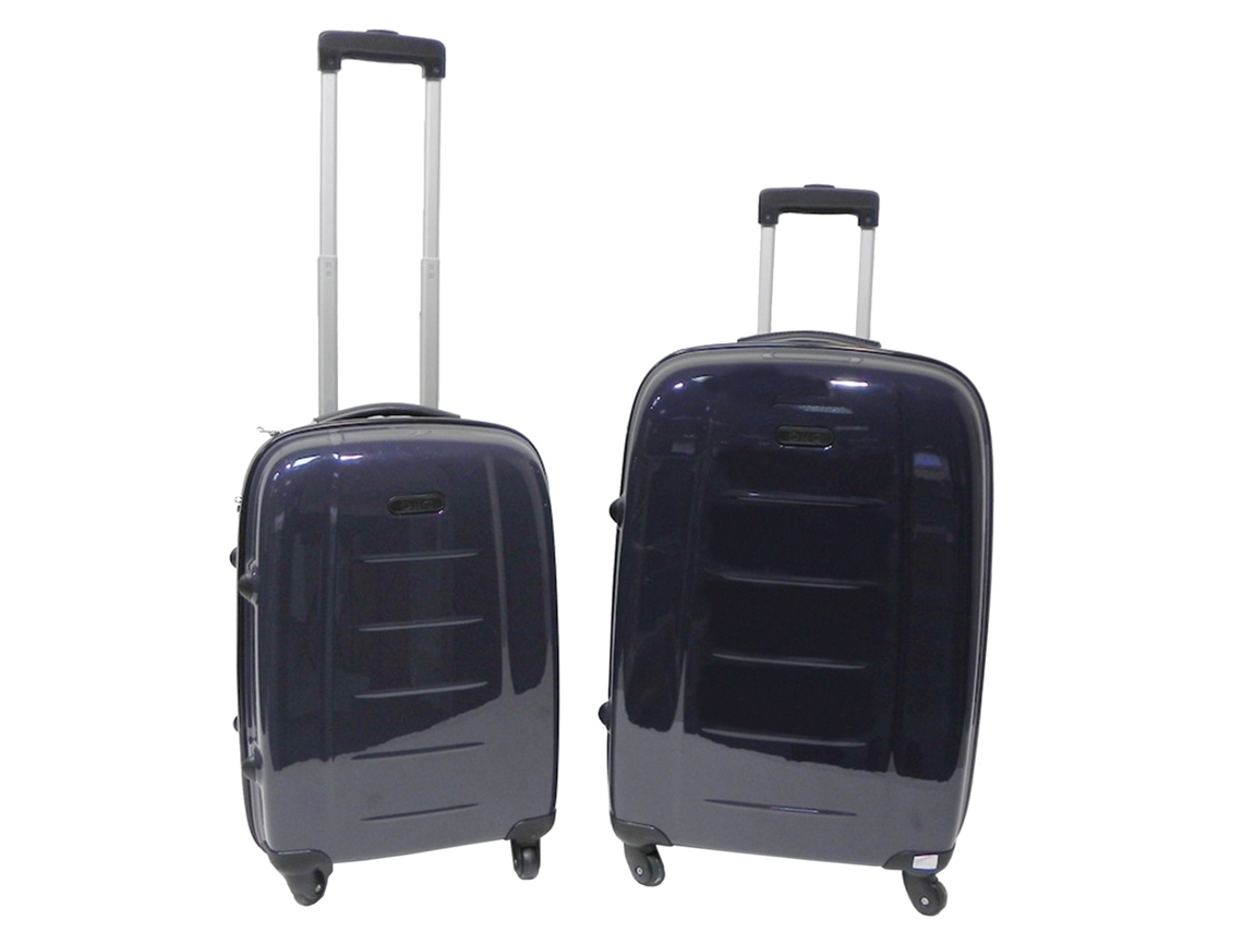 DHG Set de 2 maletas Trolleys con 4 ruedas