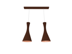 LUMICOM | Jaqueline Lámpara Colgante Lineal Corten Hoja
