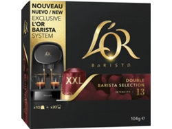 Cápsulas de café L'OR Double Barista Selection (Pack de 10)