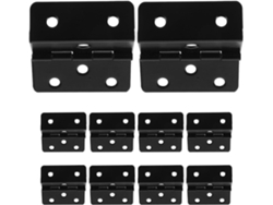 Juego de 20 bisagras articuladas para cajas de madera plegables, ideales para armarios SFUSHOS