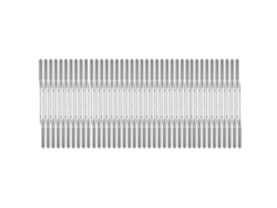 100 Agujas De Bordar De Acero Inoxidable Para Máquinas De Coser Domésticas, Tamaño 65/9