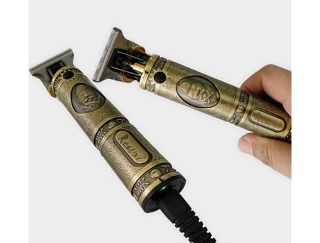 Cortapelos Profesional Con Diseños Grabados Diseño De Barba
