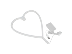 Luces Neon En Forma De Corazón Operadas Por Batería Usb Para Regalo Decorativo