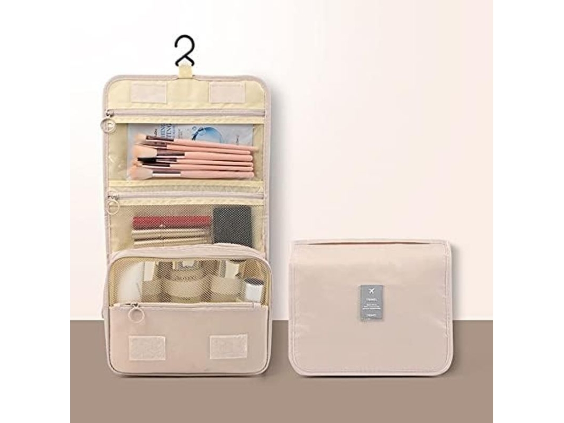 2026-mochila De Toilette Colgante Plegable Impermeable, Bolso De Maquillaje, Bolsa De Almacenamiento Grande Para Viajes