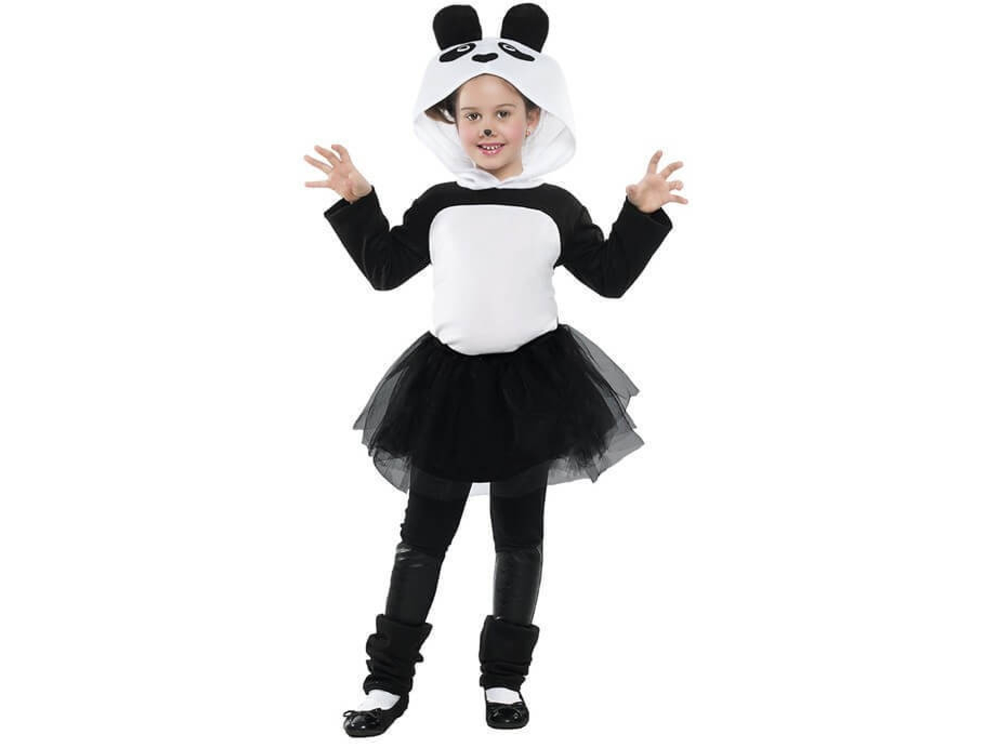 Disfraz de Niña DISFRAZZES Oso Panda (Talla: 10 a 12 años)