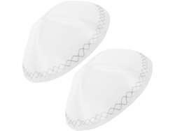 Conjunto De 2 Kipás Blancas Para Hombres Y Adolescentes, Gorros Judíos Tradicionales.