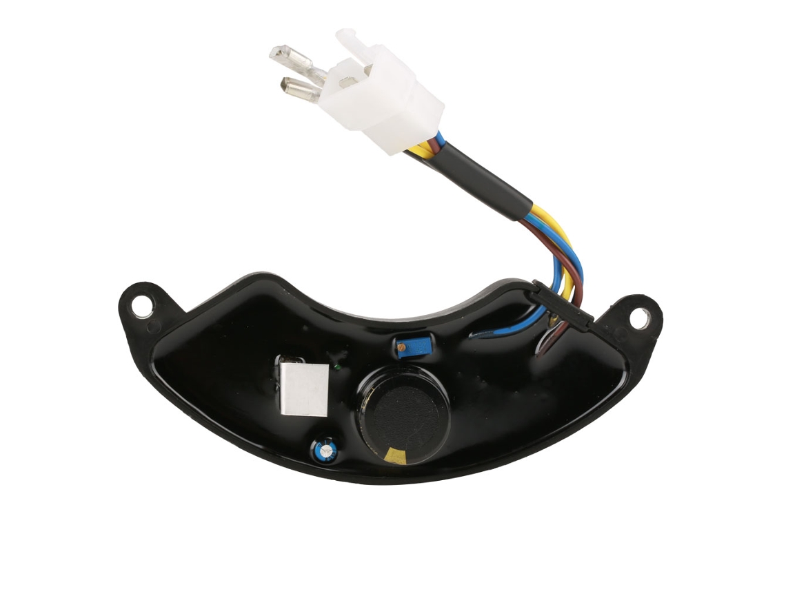 Regulador Automático De Voltaje Bifásico De 6 Hilos Para Generador De Gasolina De 5 Kw 188f (baja Capacitancia)