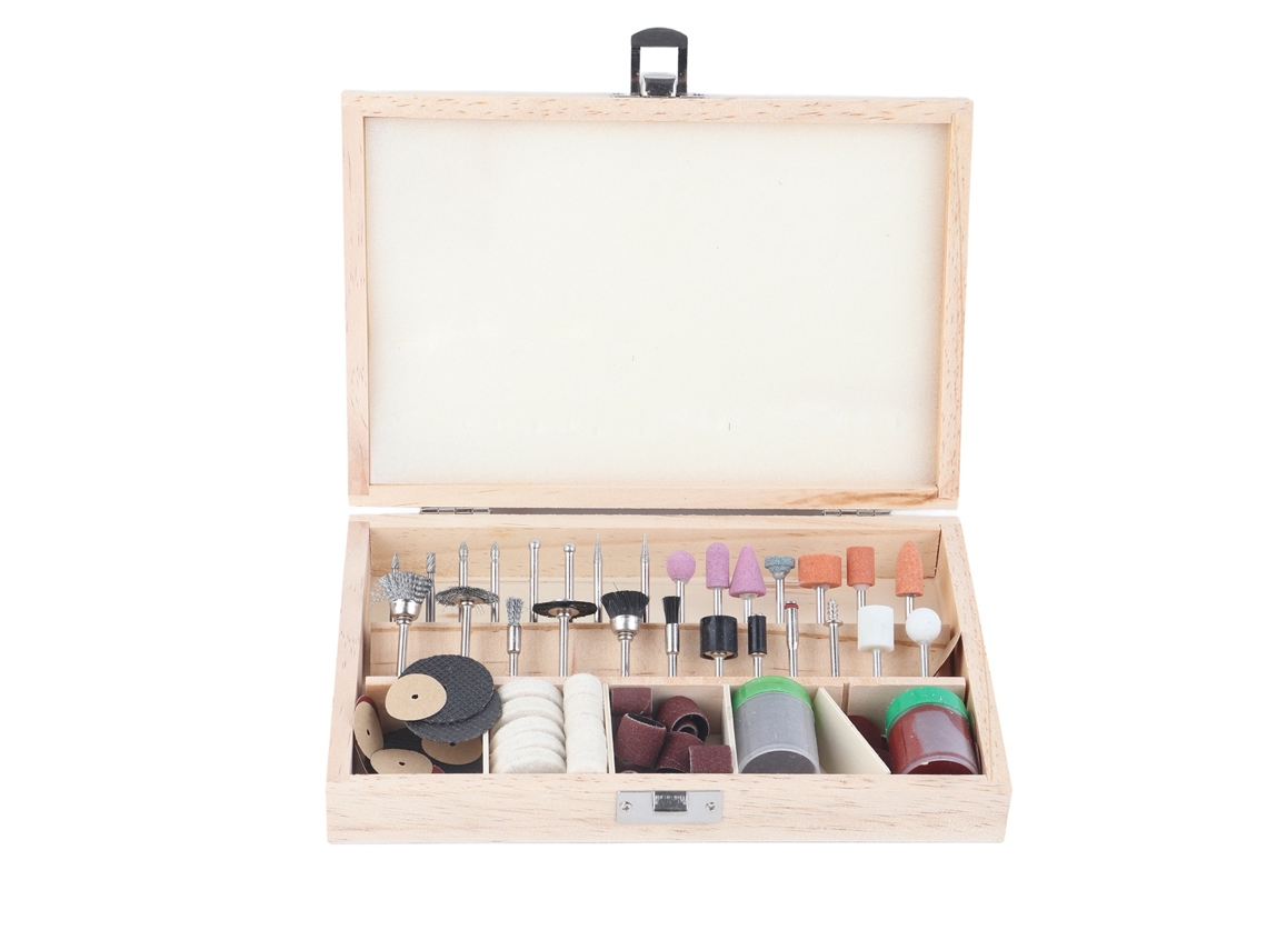 100 Peças/conjunto Acessórios De Lixamento E Polimento Kit Para Ferramentas Rotativas Para Diy Residencial