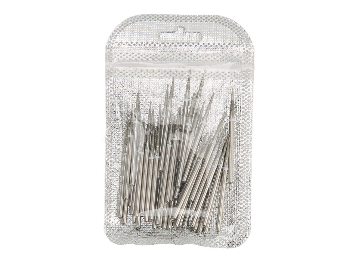 50 brocas profesionales para uñas, cabezales de lijado y pulido para técnicos de uñas y principiantes en manicura.