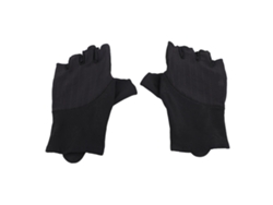 2026-guantes De Ciclismo Unisex Con Relleno Absorción De Impactos Antideslizantes Transpirables Reflectantes De Media Manga Para Deportes Negro Talla L