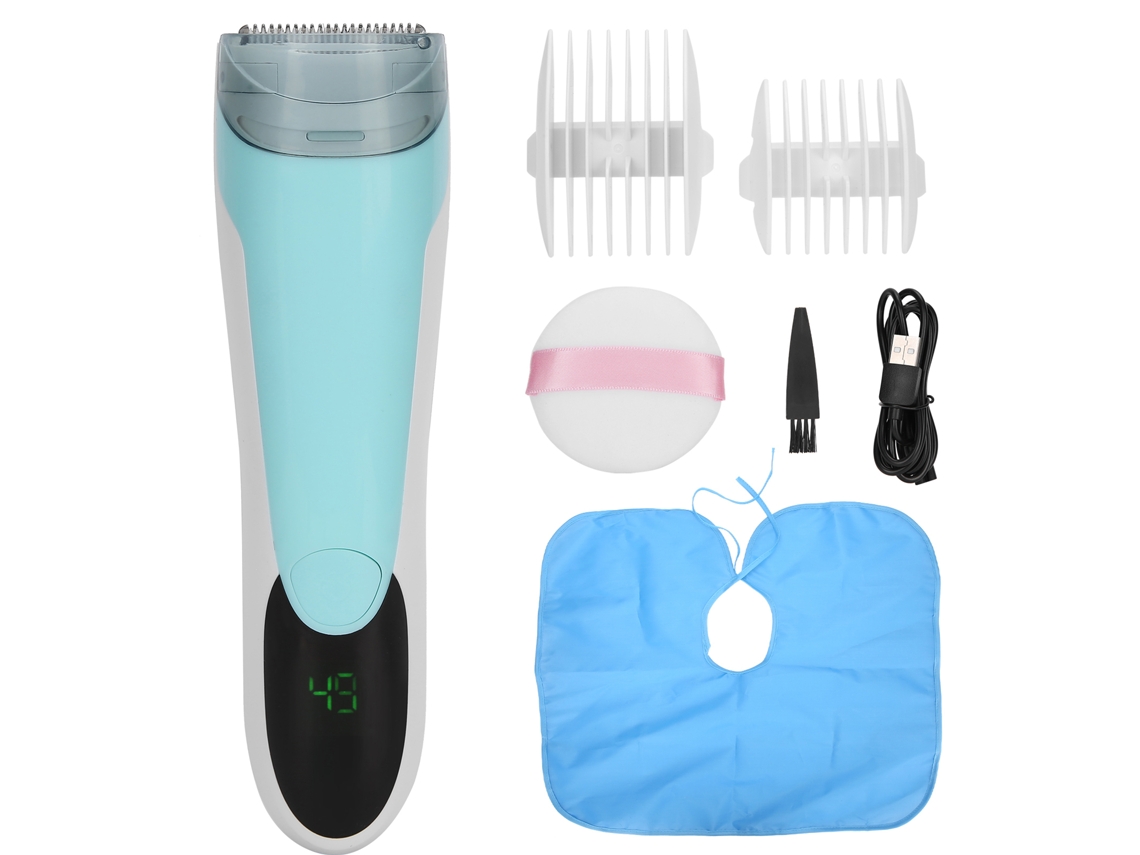 Cortadora De Pelo Eléctrica Silenciosa Impermeable Para Bebés Recargable Máquina De Cortar Pelo