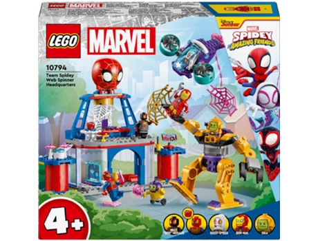 LEGO Spider-Man Equipo Spidey Telaraña giratoria Sede 10794