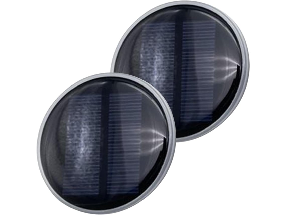 1 Par De Porta-copos De Led Com Energia Solar E Carregamento Usb, 7 Cores.