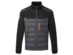 Chaqueta híbrida Portwest Comfort &amp; Warmth Baffle / Negra / L