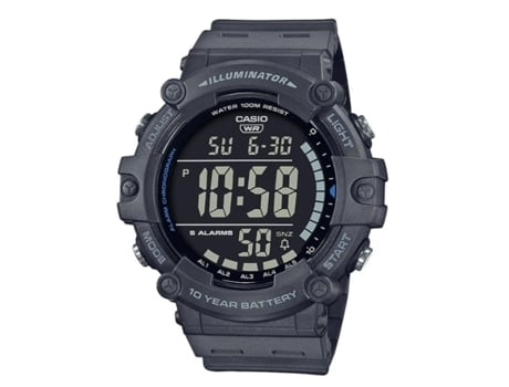 Reloj CASIO Hombre (Resina - Negro)