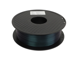 Hilo Pla Para Impresora 3d Transparente Resistente Al Agua Brillo Azul 1.75mm