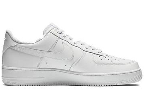 Zapatillas Deportivas NIKE Air Force 1 07 (Blanco - Cuero Natural- 38,5)