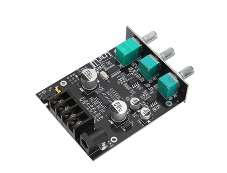Placa amplificadora Bluetooth 2 en 1, placa amplificadora de sonido, Subwoofer Compatible con Bluetooth 5,0 2,0, salida estéreo de doble canal con ...