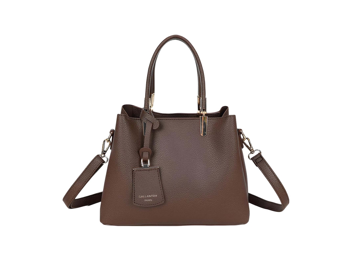 Bolsa Mão Feminina Efeito Pele Granulada com Alça Refinada GALLANTRY