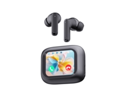Auriculares inalámbricos TWS Active Smart Touch para Apple Fabric Bluetooth con cancelación de ruido - Negro