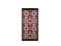 Bigghome Alfombra Moderna 80x150 Cm Lavable, Materiales Mixtos, Salón Y Dormitorio