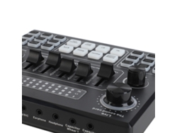 Mezclador de audio Bluetooth V9 (mezcla estéreo, transmisión en vivo)