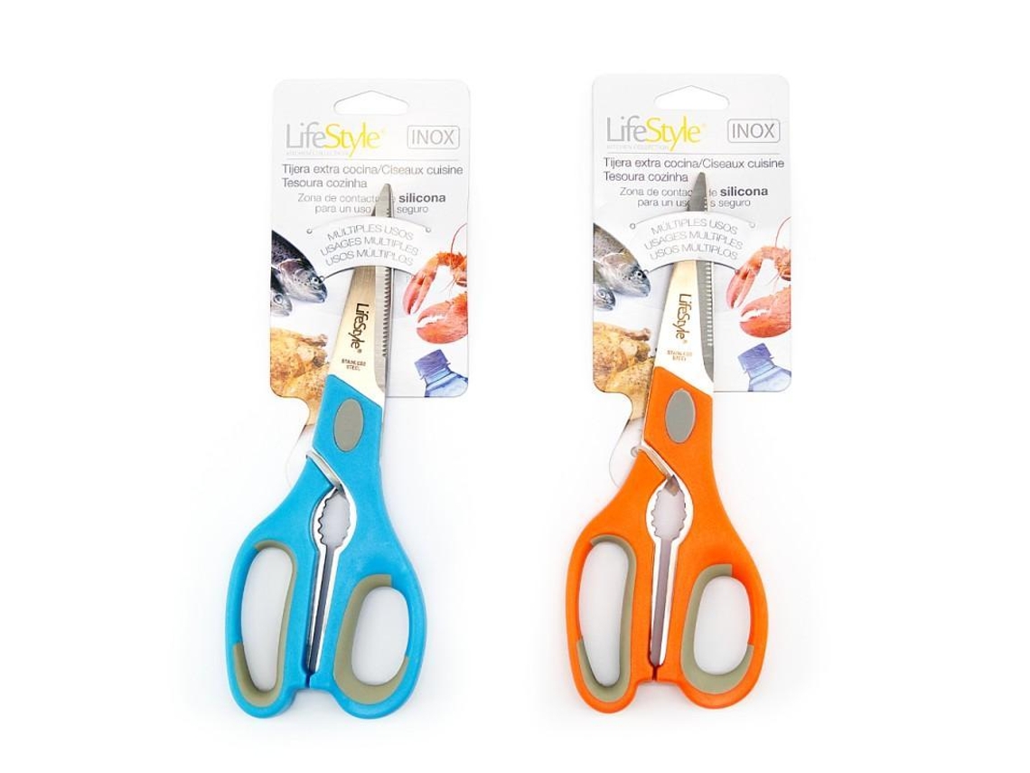 Tijeras cocina silicona 22 cm 2580 blister