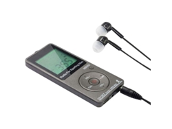Radio Portátil Am/fm Con Auriculares, Estilo Walkman, Batería Recargable, Digital, Color Plata/gris.