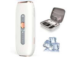 Depilación IPL indolora con estuche. Dispositivo de depilación láser permanente con 5 niveles de energía y 2 modos de flash. Yizhood.