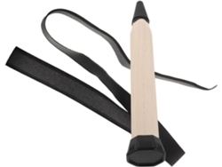 Mango De Raqueta De Bádminton De Madera Oscura