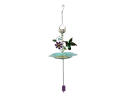 Comederos Para Pájaros Al Aire Libre, Luz Solar, Flor De Metal, Iluminación Led Decorativa Para Paisaje