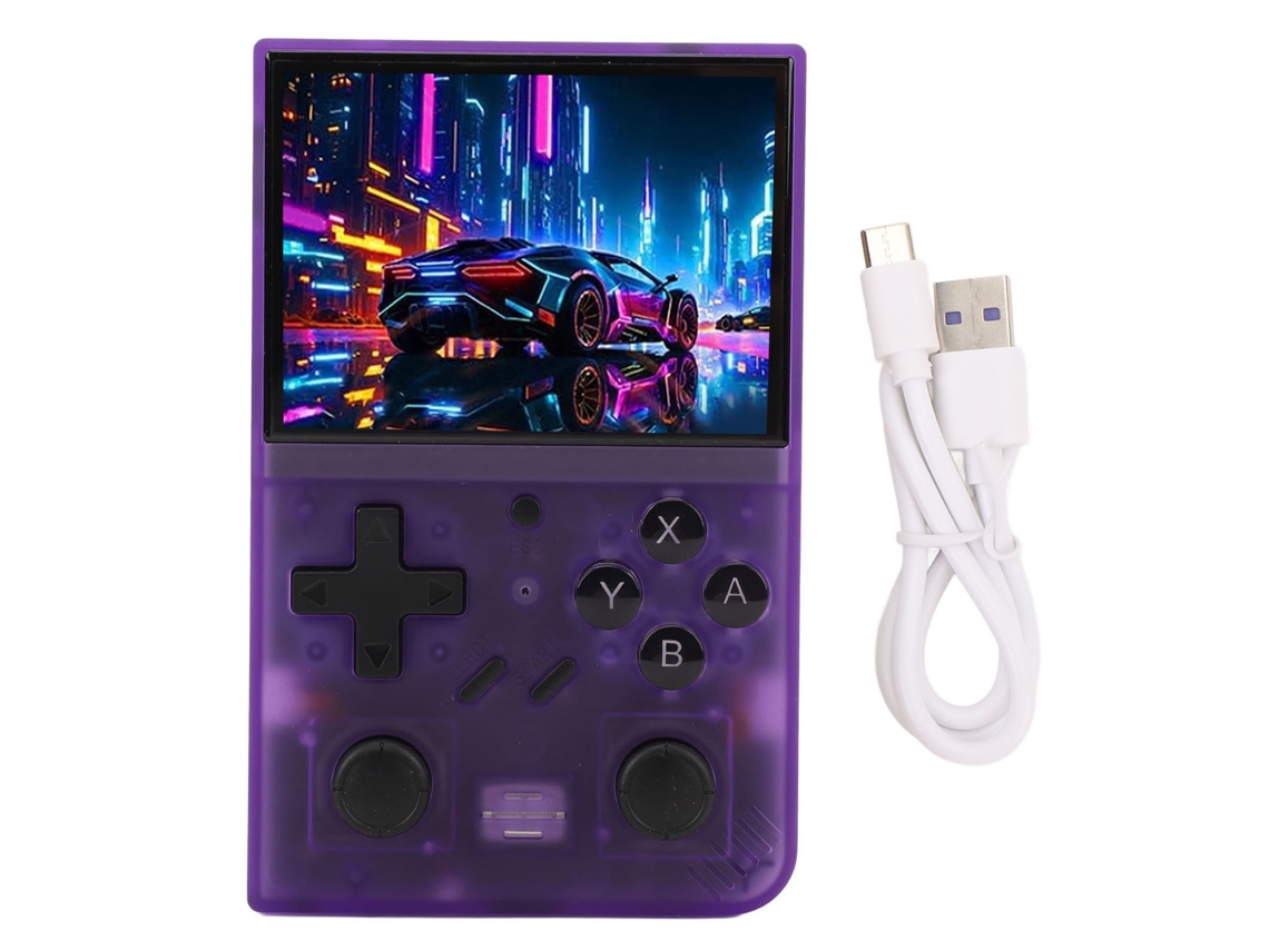 Consola De Juegos Portátil De Código Abierto, Nostalgia Portátil Con Pantalla Ips De 3.5 Pulgadas