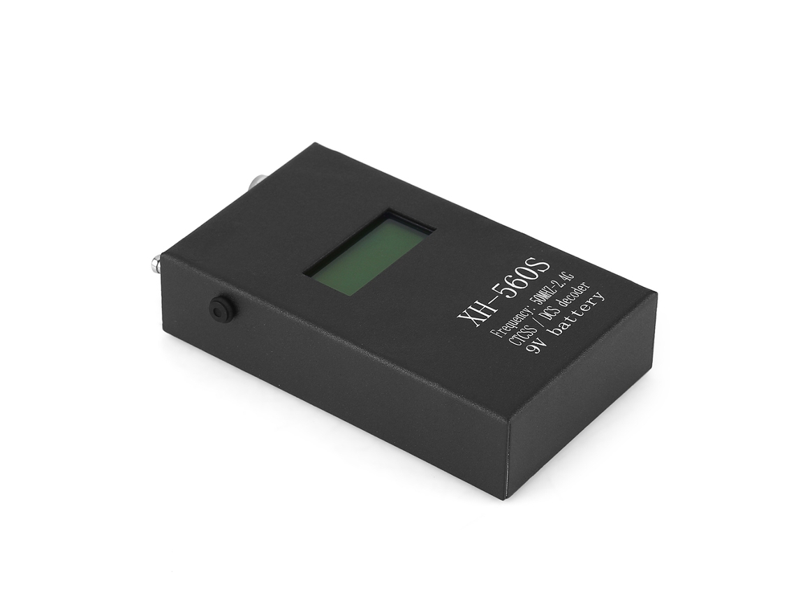 Decodificador LCD portátil con decodificación Ctcss/dcs y conteo de frecuencia