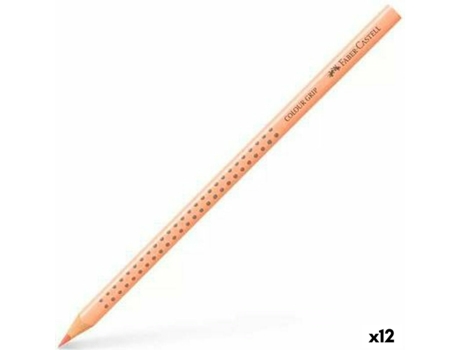 Lápices De Color FABER-CASTELL Colour Grip Carne 12 Unidades
